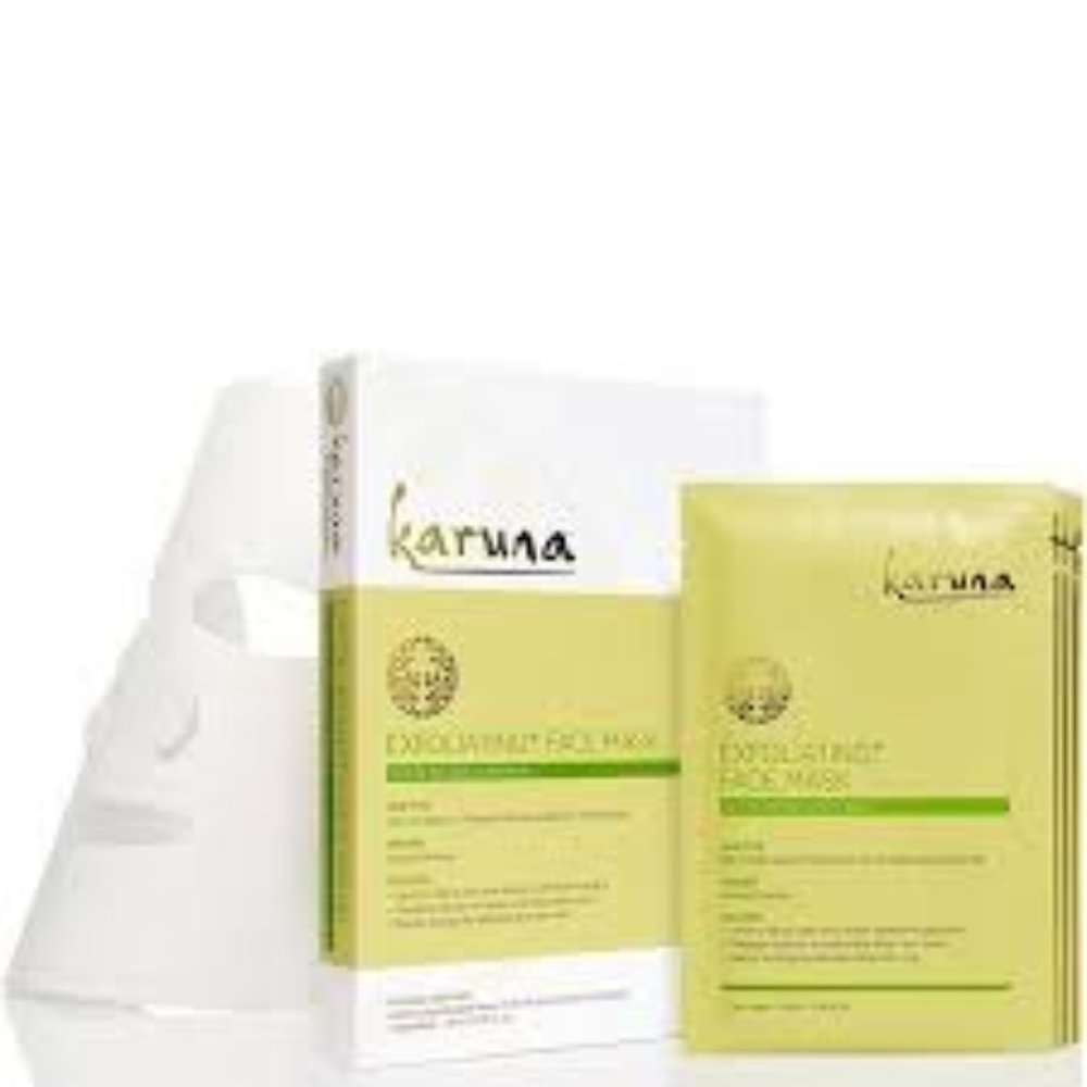 Karuna, Exfoliating + Face Mask, 4pc set, Brand New